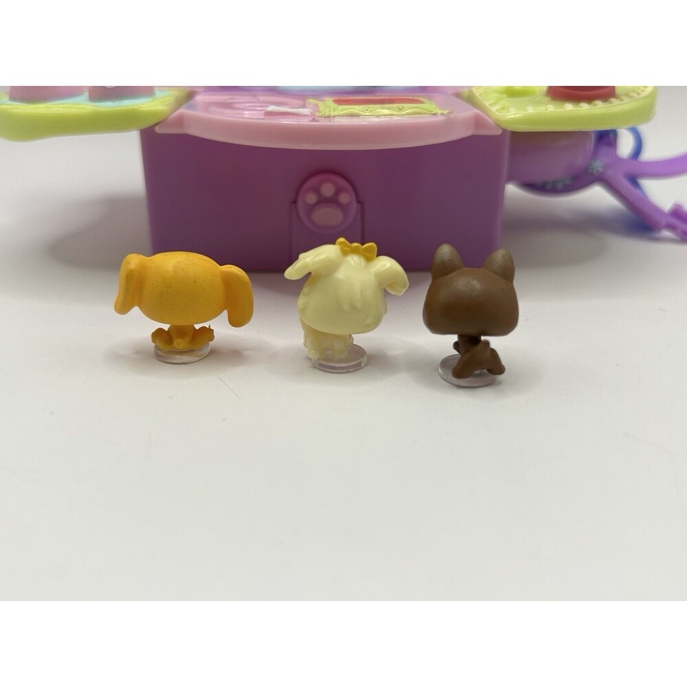 Littlest Pet Shop LPS Teeniest Tiniest Pop-Up Play Set Puppy Dogs Pups Authentic - Picture 11 of 16